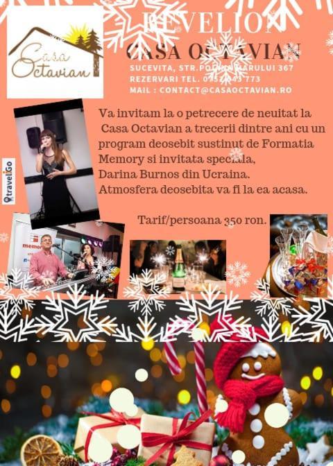 Casa Octavian Hotel Sucevita Bagian luar foto